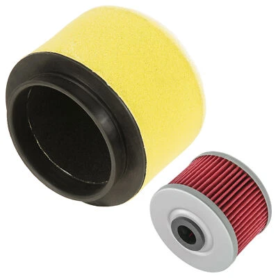 Caltric Air & Oil Filter For Honda Big Red 250 ATC250ES 1985-1987 17254-HA0-000 Foto 1 de 4
