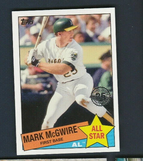 2020 Topps Series Two Baseball # 85AS-8 35th Anniversary Mark McGwire - Image 1 of 1
