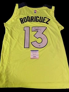 Alex Rodriguez Signed Autographed Minnesota Timberwolves Custom Jersey PSA - Picture 1 of 3