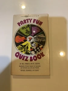 Party Fun Quiz Book! PB Book, 1967 100's of brain teasers - Picture 1 of 4
