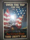 Original WW1 Over the Top Poster