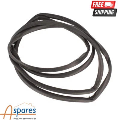 Genuine Smeg 4 Sided Oven Cooker Rubber Door Seal With Hooks Clips & 754131050