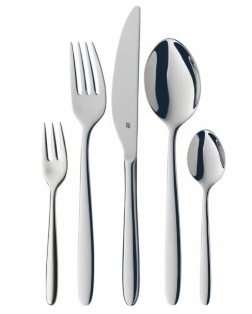 WMF Steak Cutlery Set 12-Piece for 6 People Nuova Cromargan Stainless Steel  18/10 Polished