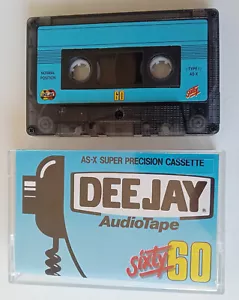 DEEJAY AudioTape - sixty 60 AS-X SUPER PRECISION CASSETTE - Picture 1 of 10
