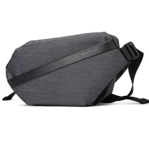 Bange Crossbody bag, expandable, with multifunctional fastening system, Grey - Picture 1 of 4
