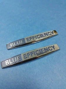 2 PCS * BLUE EFFICIENCY * Emblem Mercedes Benz CDI ML350 E350 C250 GL500 GLK350 - Foto 1 di 8