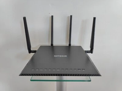 Netgear Nighthawk R7800 AC2600 Gigabit Wi-Fi Router – OpenWrt VPN AdBlock VGC - Image 1 of 3