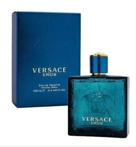 Versace Eros Eau de Toilette Spray 3.4 oz EDT Cologne for Men New In Box