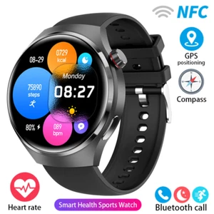 Smart Watch with Bluetooth Calling,Health Monitoring,Social Media-iPhone,Samsung - Picture 1 of 19