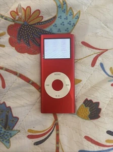 Apple iPod Nano A1199 2nd Generation 4GB Rosso Red N26 - Imagen 1 de 4