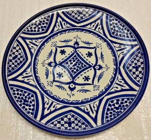 Plato Marroquí Hecho a Mano Plato Colgante de Pared Entrega Gratuita W26xH3cm Idea de Regalo - Imagen 1 de 1