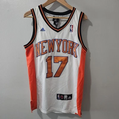 Nueva camiseta blanca Adidas NBA con etiqueta de los New York Knicks Jeremy Lin #17 talla 44 Foto 1 de 4