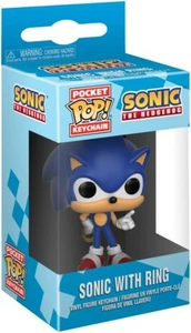 Funko Pocket Pop Schlüsselanhänger Sonic the Hedgehog Sonic mit Ring - Bild 1 von 2