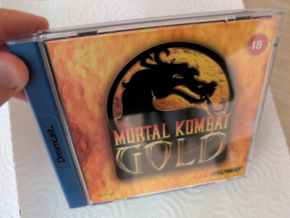 Mortal Kombat Gold - Sega Dreamcast - Sammelzustand inkl. Acryl-Case - Bild 1 von 4