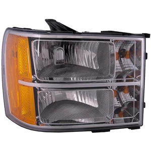 Passenger Side CAPA Headlight For 2007-2014 GMC Sierra 1500/2500/3500 - Bild 1 von 9