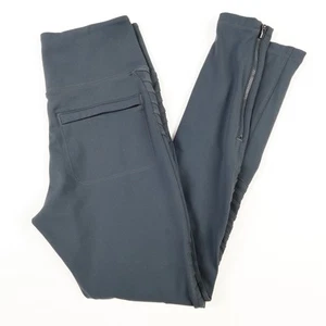 Leggings activos ajustados Athleta para mujer pequeños Delancey Moto gris azul - Imagen 1 de 11