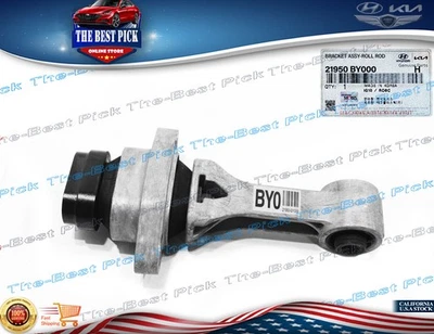 GENUINE⭐OEM⭐ Bracket Assembly Roll Rod For 2021-2023 Hyundai ELANTRA 21950BY000 - Image 1 of 4