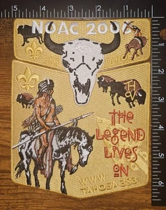 BSA Order of the Arrow Tahosa Lodge #383 2006 NOAC Pocket Flap Patch Set - Picture 1 of 1