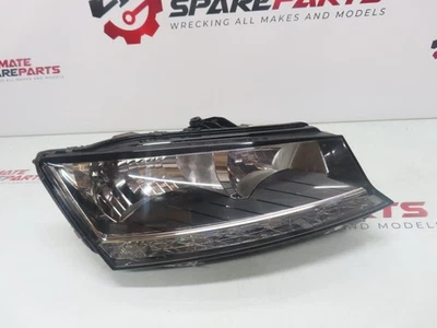 SKODA FABIA RIGHT HEADLAMP NJ, HALOGEN, NON PROJECTOR TYPE, 07/18-08/21 18 19 20 - image 1 of 3