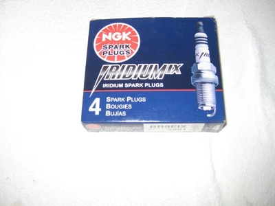 NOS 4x NGK SPARK PLUGS Part Number BR9EIX Stock Iridium IX New Genuine - Image 1 of 2