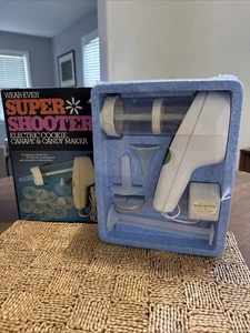 NOS Factory-Sealed Wear-Ever Super Shooter Electric Cookie Candy Maker No. 70001 - Picture 1 of 15