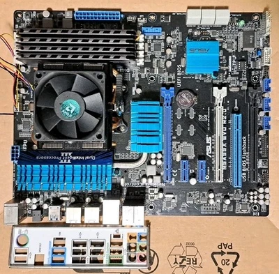 PC BUNDLE ASUS M5A99X EVO R2.0, FX-8120 CPU, 16GB DDR3 RAM, 256GB SSD, GTX 650Ti - Bild 1 von 4