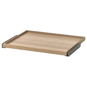 NEW IKEA KOMPLEMENT Pull-out tray white stained oak effect 75x58 cm - Picture 1 of 3