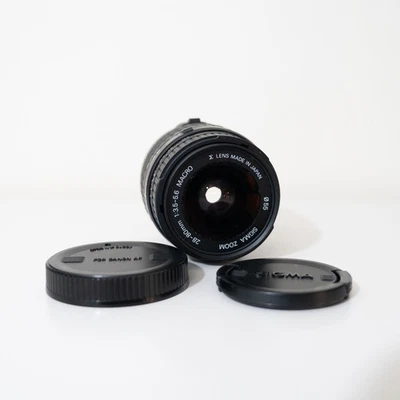 [FOR PARTS OR REPAIR] Sigma Zoom 28-80mm f/3.5-5.6 I Macro for Canon EF - Black - Image 1 of 4
