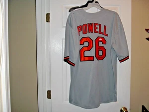 Boog Powell 70 ALMVP Autographed Jersey JSA Authenticated Mint Condition Mens XL - Picture 1 of 10