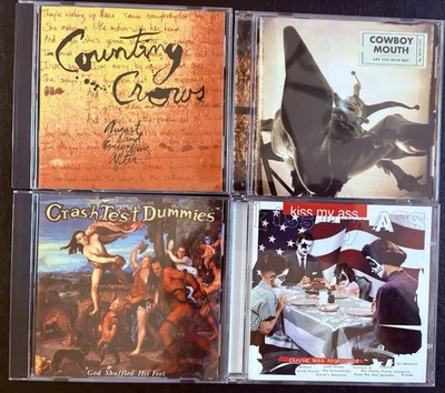 Counting Crows, Crash Test Dummies, Cowboy Mouth, Kiss Compilation Cd Lot (4) - Image 1 of 3