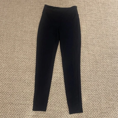 Assets Spanx Ponte Structured Slimming Pants Black Leggings Sz Medium - Image 1 of 4