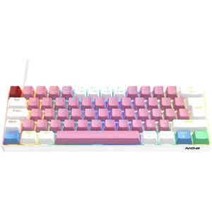 NOS C-450 Mini Pro RGB Mechanical Gaming Keyboard - Cotton Candy - Afbeelding 1 van 8