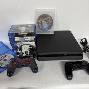 Sony PlayStation 4 Fat 500GB Console + Controllers + Games Lot – Tested - Picture 1 of 6