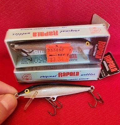 Lote de 2 Rapala Kelluva Flotante 7S Original Cebo Duro Flotante, Wobbler Minnow Foto 1 de 4