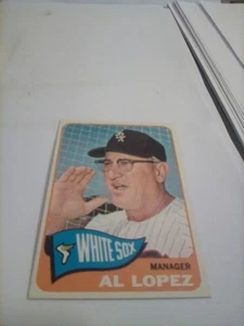 1965 Topps Card - Al Lopez #414 CHICAGO WHITE SOX FREE SHIPPING - Picture 1 of 2