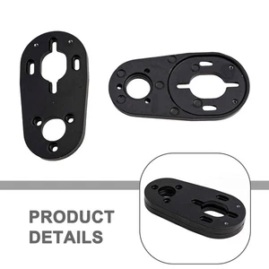 Black Aluminum Alloy Motor Mount Bracket for 6354 6368 6374 Skateboard Motors - Picture 1 of 24