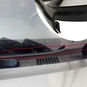 5.9ft For Honda Rubber Car Front Windshield Panel Seal Strip Roof Moulding Trim - Picture 1 of 12