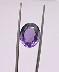 8.71 CT PURPLE AMETHYST OVAL SHAPE LOOSE GEMSTONE - Picture 1 of 3
