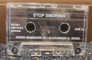 Alexander Goen Seminar Cassette Tape - Stop Smoking, Sound Sculpted Environment - Picture 1 of 6