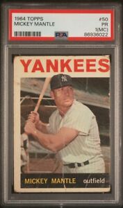 1964 Topps - #50 Mickey Mantle