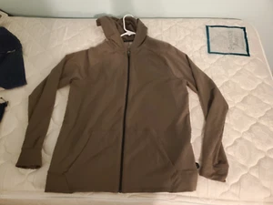 5.11 Tactical Mens Large Lightweight Army Green Long Sleeve Full Zip Hoodie - Picture 1 of 13