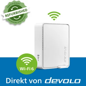 devolo WiFi 6 Repeater 5400 Mesh WLAN Verstärker 5400 Mbps Access Point - Bild 1 von 8
