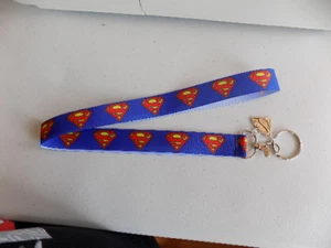 Superman Lanyard with Charm - Picture 1 of 3