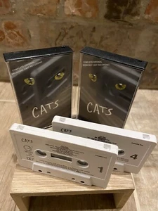 CATS - Complete Original Broadway Cast Recording 2 Geffen Cassettes Tapes 1983 - Picture 1 of 7