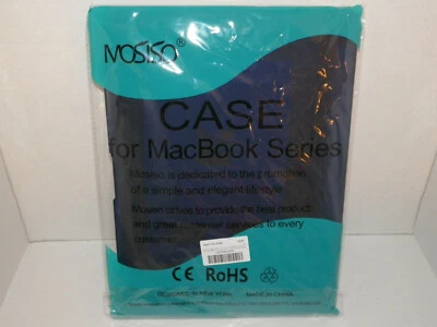 WOW MOSISO MacBook Air 13 inch Case A1369/A1466 Plastic navy blue Hard Case - Image 1 of 2