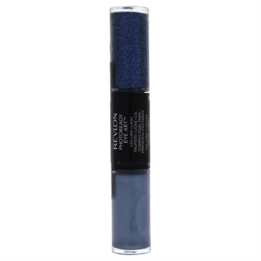 2 Revlon Photoready Eye Art Lid Line Lash Blue Duo 050 Cobalt Crystal