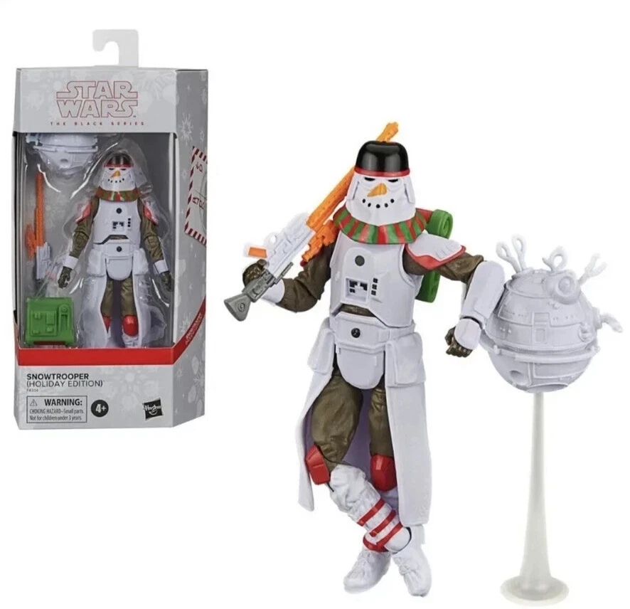 Boneco Star Wars The Black Series Snowtrooper 2023 edição de férias novo na caixa - Imagem 1 de 1