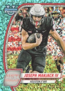 2024 Bowman Chrome University U -JOSEPH MANJACK IV- Aqua Mini Diamond- #'d /275 - Picture 1 of 2