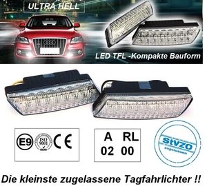 ULTRA KLEINE LED Tagfahrleuchten R87 Modul E-Prüfzeichen Tagfahrlicht zum Dimmen - Bild 1 von 4