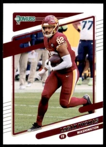 2021 Panini Donruss logan thomas Washington Football Team #8 Base - Picture 1 of 2